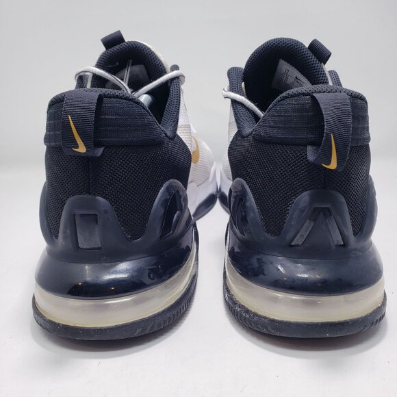 Nike Air Max Alpha Trainer 5 Mens Training Shoes White/Black/Gold Size 12 - Picture 3 of 10